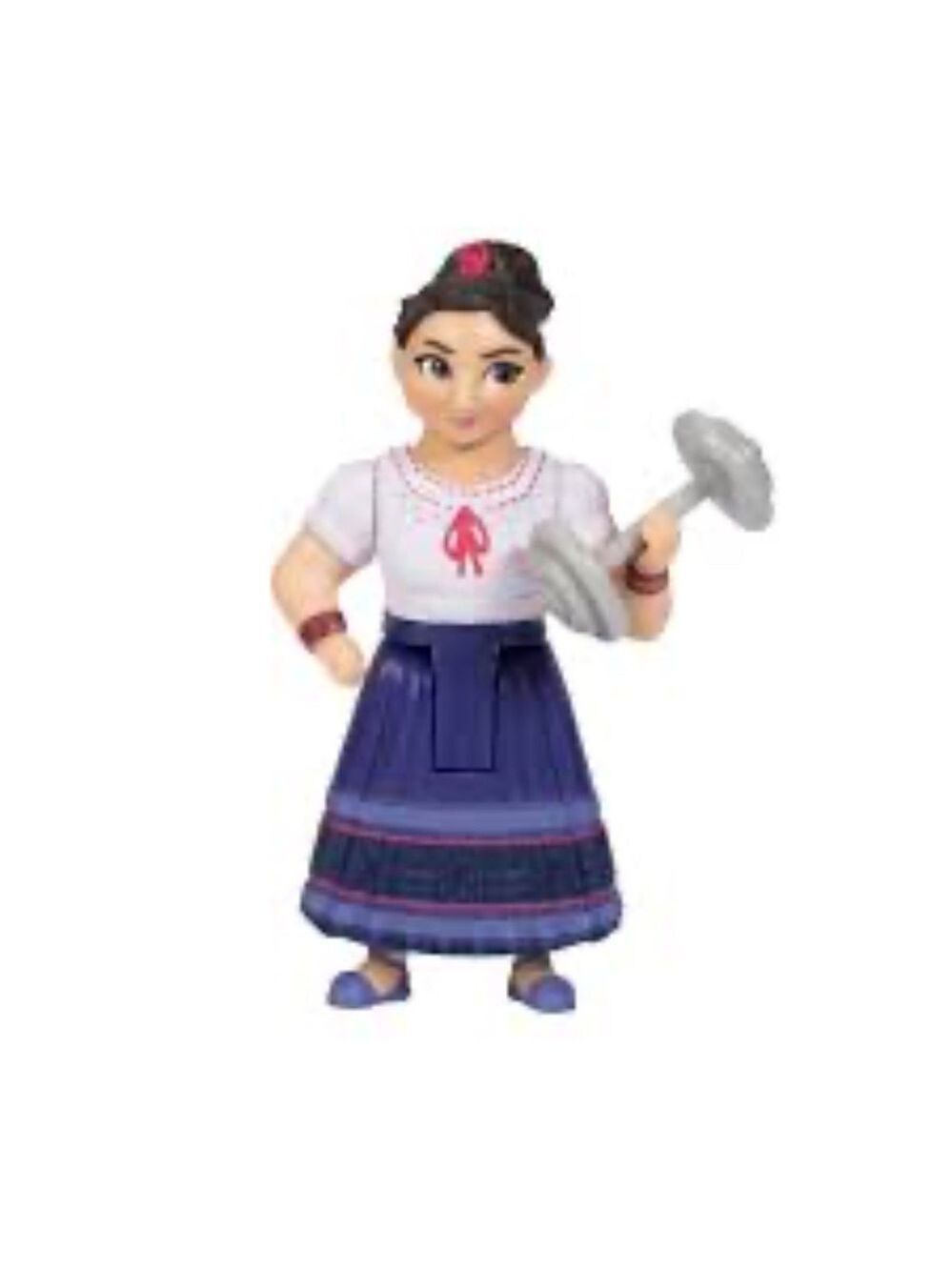 Disney Encanto Luisa 3 inch Small Doll With Dumbbell Accessory